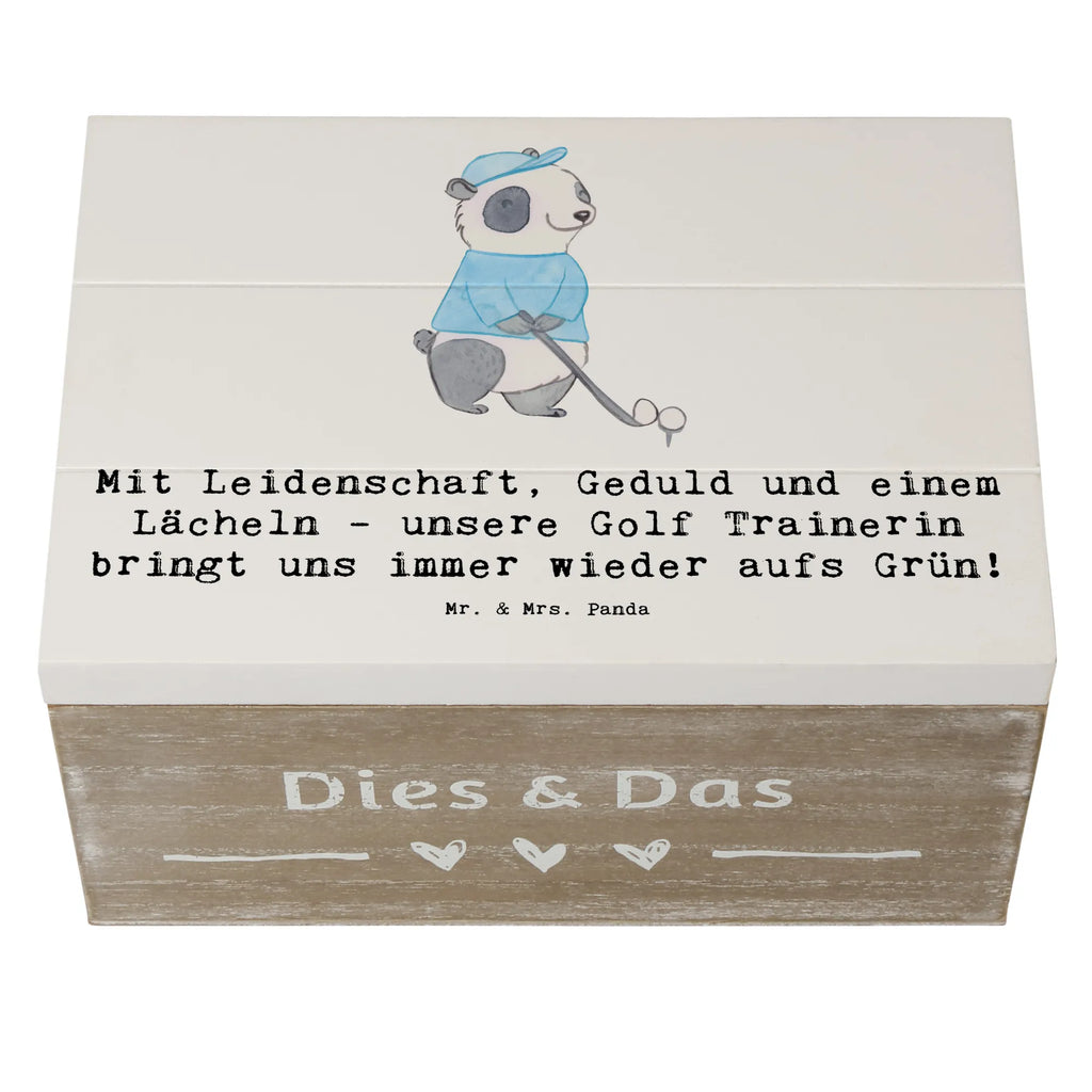 Holzkiste Golf Trainerin Leidenschaft Holzkiste, Kiste, Schatzkiste, Truhe, Schatulle, XXL, Erinnerungsbox, Erinnerungskiste, Dekokiste, Aufbewahrungsbox, Geschenkbox, Geschenkdose, Geschenk, Sport, Sportart, Hobby, Schenken, Danke, Dankeschön, Auszeichnung, Gewinn, Sportler