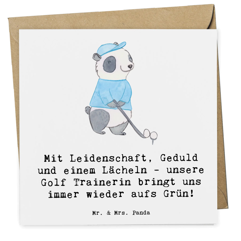 Deluxe Karte Golf Trainerin Leidenschaft Karte, Grußkarte, Klappkarte, Einladungskarte, Glückwunschkarte, Hochzeitskarte, Geburtstagskarte, Hochwertige Grußkarte, Hochwertige Klappkarte, Geschenk, Sport, Sportart, Hobby, Schenken, Danke, Dankeschön, Auszeichnung, Gewinn, Sportler