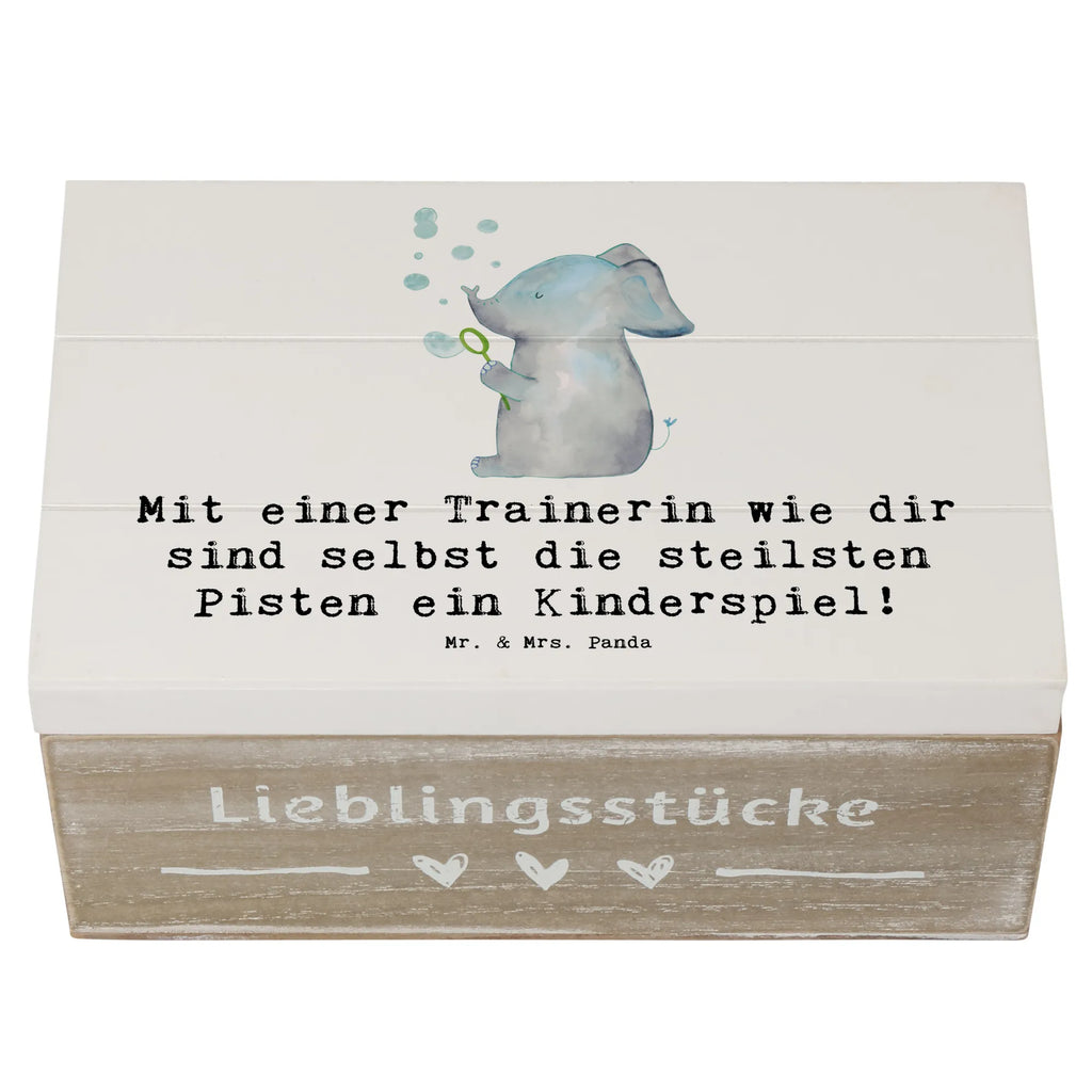 Holzkiste Skifahren Trainerin Holzkiste, Kiste, Schatzkiste, Truhe, Schatulle, XXL, Erinnerungsbox, Erinnerungskiste, Dekokiste, Aufbewahrungsbox, Geschenkbox, Geschenkdose, Geschenk, Sport, Sportart, Hobby, Schenken, Danke, Dankeschön, Auszeichnung, Gewinn, Sportler