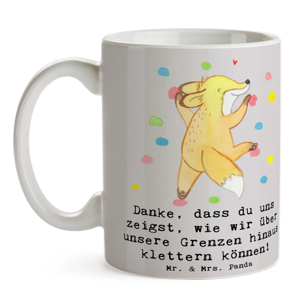 Tasse Klettern Trainerin Dankeschön Tasse, Kaffeetasse, Teetasse, Becher, Kaffeebecher, Teebecher, Keramiktasse, Porzellantasse, Büro Tasse, Geschenk Tasse, Tasse Sprüche, Tasse Motive, Kaffeetassen, Tasse bedrucken, Designer Tasse, Cappuccino Tassen, Schöne Teetassen, Geschenk, Sport, Sportart, Hobby, Schenken, Danke, Dankeschön, Auszeichnung, Gewinn, Sportler