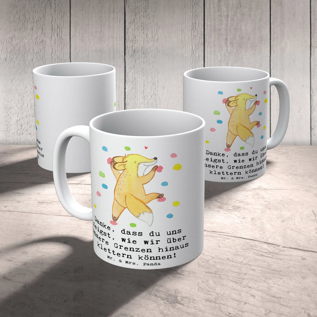 Tasse Klettern Trainerin Dankeschön Tasse, Kaffeetasse, Teetasse, Becher, Kaffeebecher, Teebecher, Keramiktasse, Porzellantasse, Büro Tasse, Geschenk Tasse, Tasse Sprüche, Tasse Motive, Kaffeetassen, Tasse bedrucken, Designer Tasse, Cappuccino Tassen, Schöne Teetassen, Geschenk, Sport, Sportart, Hobby, Schenken, Danke, Dankeschön, Auszeichnung, Gewinn, Sportler