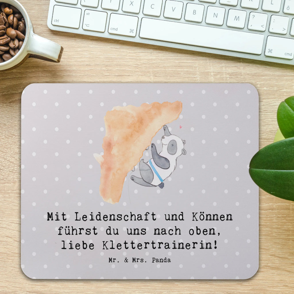 Mauspad Klettern Trainerin Mousepad, Computer zubehör, Büroausstattung, PC Zubehör, Arbeitszimmer, Mauspad, Einzigartiges Mauspad, Designer Mauspad, Mausunterlage, Mauspad Büro, Geschenk, Sport, Sportart, Hobby, Schenken, Danke, Dankeschön, Auszeichnung, Gewinn, Sportler