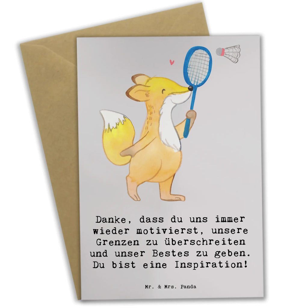 Grußkarte Badminton Trainerin Inspiration Grußkarte, Klappkarte, Einladungskarte, Glückwunschkarte, Hochzeitskarte, Geburtstagskarte, Karte, Ansichtskarten, Geschenk, Sport, Sportart, Hobby, Schenken, Danke, Dankeschön, Auszeichnung, Gewinn, Sportler