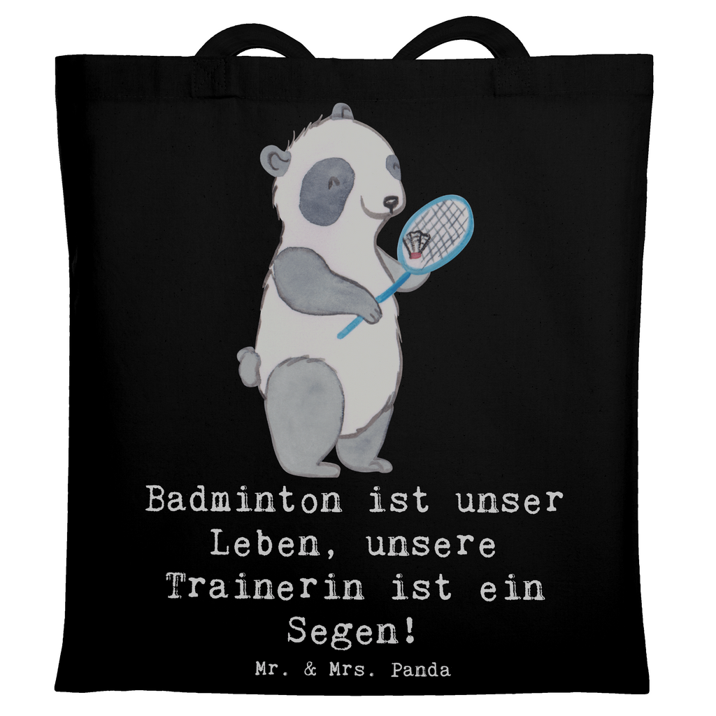 Tragetasche Badminton Trainerin Beuteltasche, Beutel, Einkaufstasche, Jutebeutel, Stoffbeutel, Tasche, Shopper, Umhängetasche, Strandtasche, Schultertasche, Stofftasche, Tragetasche, Badetasche, Jutetasche, Einkaufstüte, Laptoptasche, Geschenk, Sport, Sportart, Hobby, Schenken, Danke, Dankeschön, Auszeichnung, Gewinn, Sportler