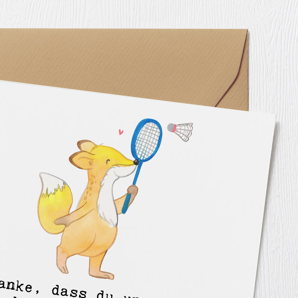 Deluxe Karte Badminton Trainerin Inspiration Karte, Grußkarte, Klappkarte, Einladungskarte, Glückwunschkarte, Hochzeitskarte, Geburtstagskarte, Hochwertige Grußkarte, Hochwertige Klappkarte, Geschenk, Sport, Sportart, Hobby, Schenken, Danke, Dankeschön, Auszeichnung, Gewinn, Sportler