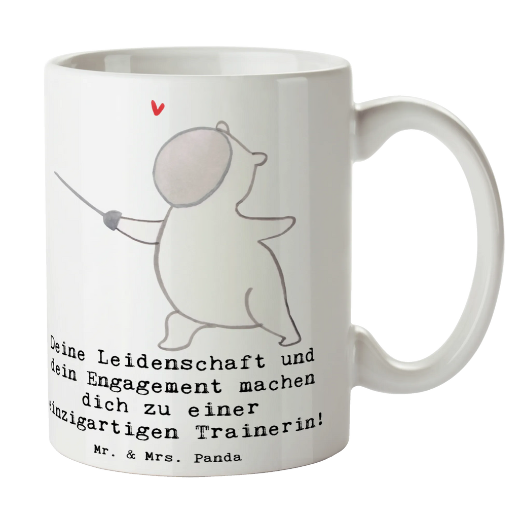 Tasse Fechten Trainerin Einzigartig Tasse, Kaffeetasse, Teetasse, Becher, Kaffeebecher, Teebecher, Keramiktasse, Porzellantasse, Büro Tasse, Geschenk Tasse, Tasse Sprüche, Tasse Motive, Kaffeetassen, Tasse bedrucken, Designer Tasse, Cappuccino Tassen, Schöne Teetassen, Geschenk, Sport, Sportart, Hobby, Schenken, Danke, Dankeschön, Auszeichnung, Gewinn, Sportler