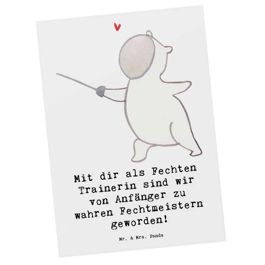 Postkarte Fechten Trainerin Meister Postkarte, Karte, Geschenkkarte, Grußkarte, Einladung, Ansichtskarte, Geburtstagskarte, Einladungskarte, Dankeskarte, Ansichtskarten, Einladung Geburtstag, Einladungskarten Geburtstag, Geschenk, Sport, Sportart, Hobby, Schenken, Danke, Dankeschön, Auszeichnung, Gewinn, Sportler