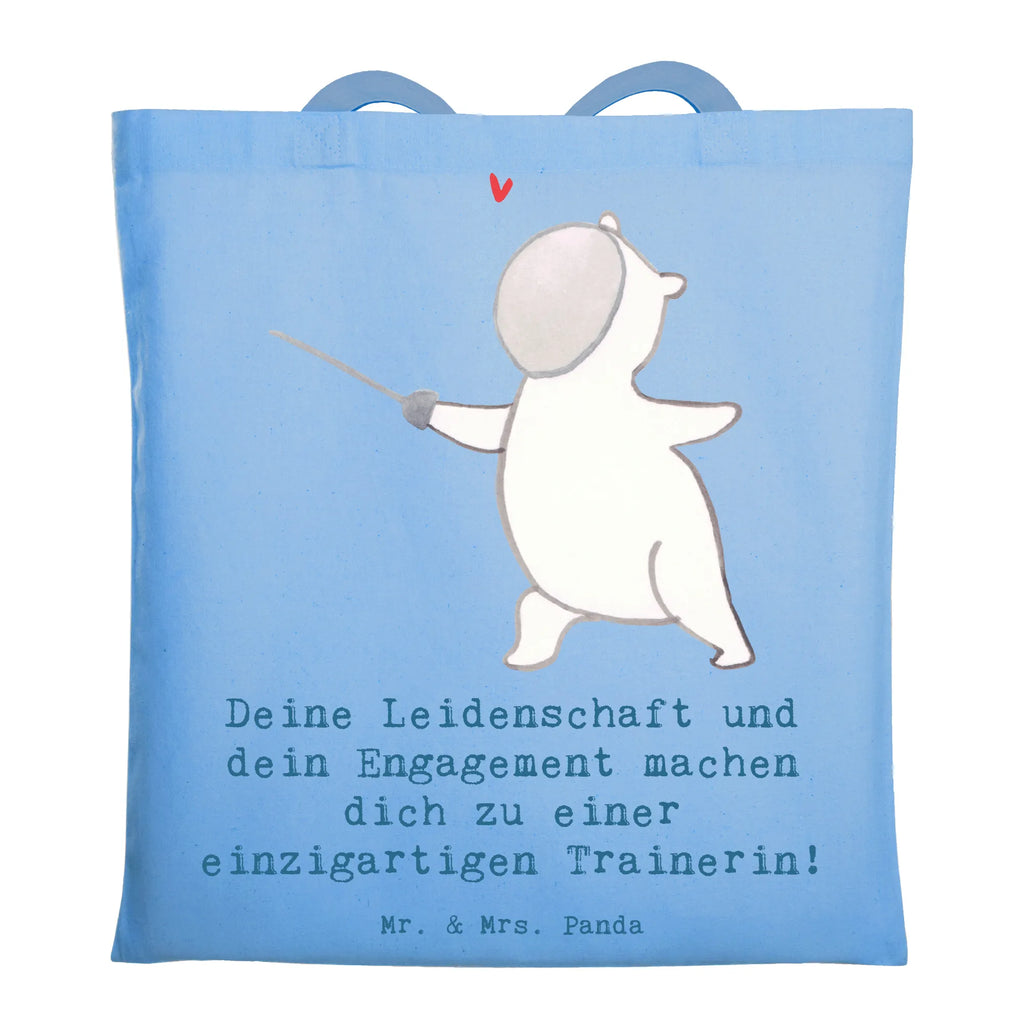 Tragetasche Fechten Trainerin Einzigartig Beuteltasche, Beutel, Einkaufstasche, Jutebeutel, Stoffbeutel, Tasche, Shopper, Umhängetasche, Strandtasche, Schultertasche, Stofftasche, Tragetasche, Badetasche, Jutetasche, Einkaufstüte, Laptoptasche, Geschenk, Sport, Sportart, Hobby, Schenken, Danke, Dankeschön, Auszeichnung, Gewinn, Sportler