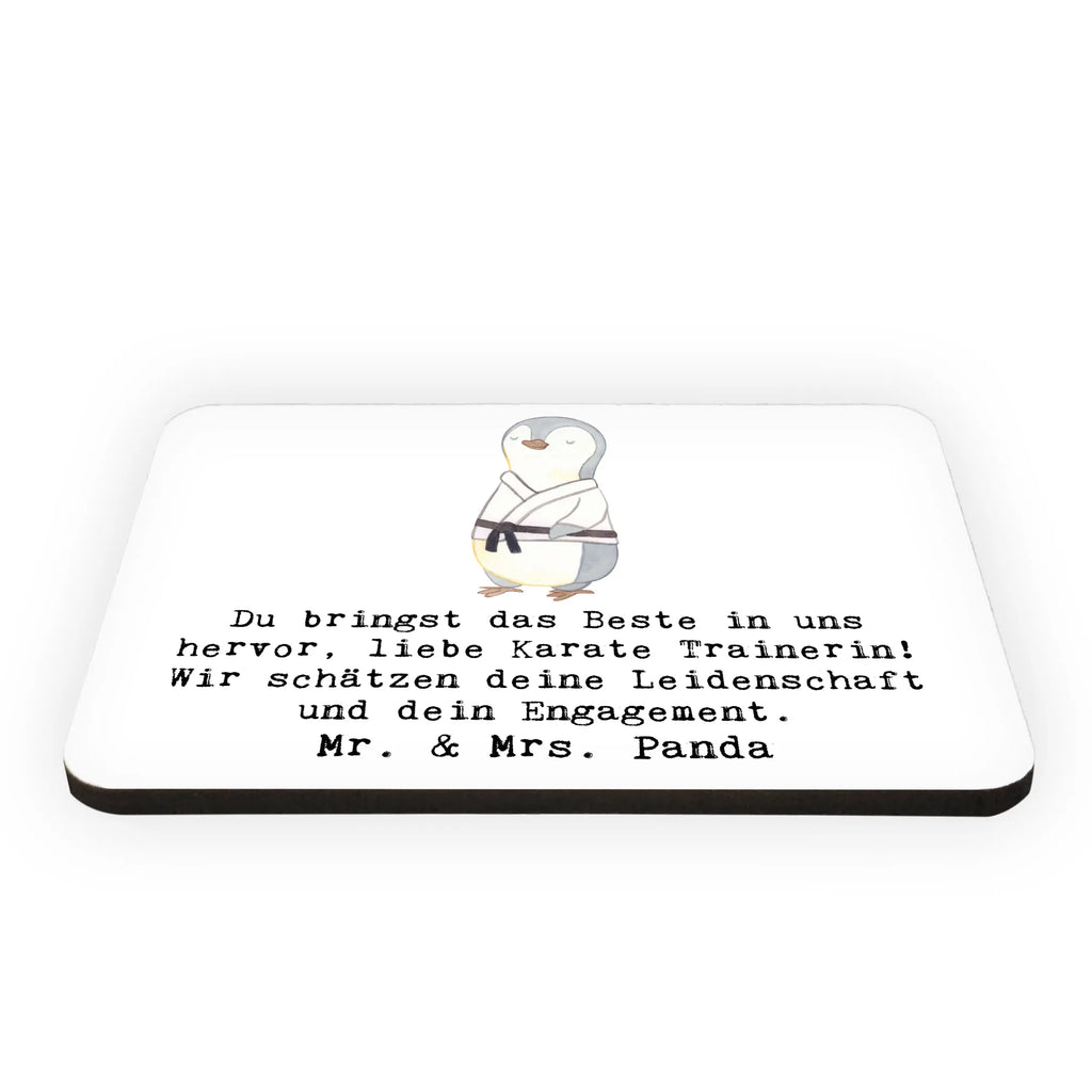 Magnet Karate Trainerin Kühlschrankmagnet, Pinnwandmagnet, Souvenir Magnet, Motivmagnete, Dekomagnet, Whiteboard Magnet, Notiz Magnet, Kühlschrank Dekoration, Geschenk, Sport, Sportart, Hobby, Schenken, Danke, Dankeschön, Auszeichnung, Gewinn, Sportler