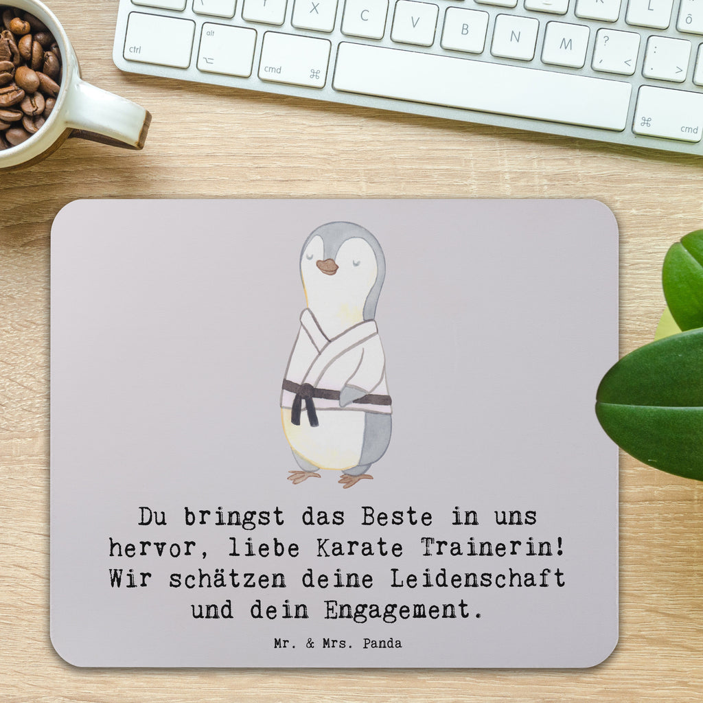 Mauspad Karate Trainerin Mousepad, Computer zubehör, Büroausstattung, PC Zubehör, Arbeitszimmer, Mauspad, Einzigartiges Mauspad, Designer Mauspad, Mausunterlage, Mauspad Büro, Geschenk, Sport, Sportart, Hobby, Schenken, Danke, Dankeschön, Auszeichnung, Gewinn, Sportler