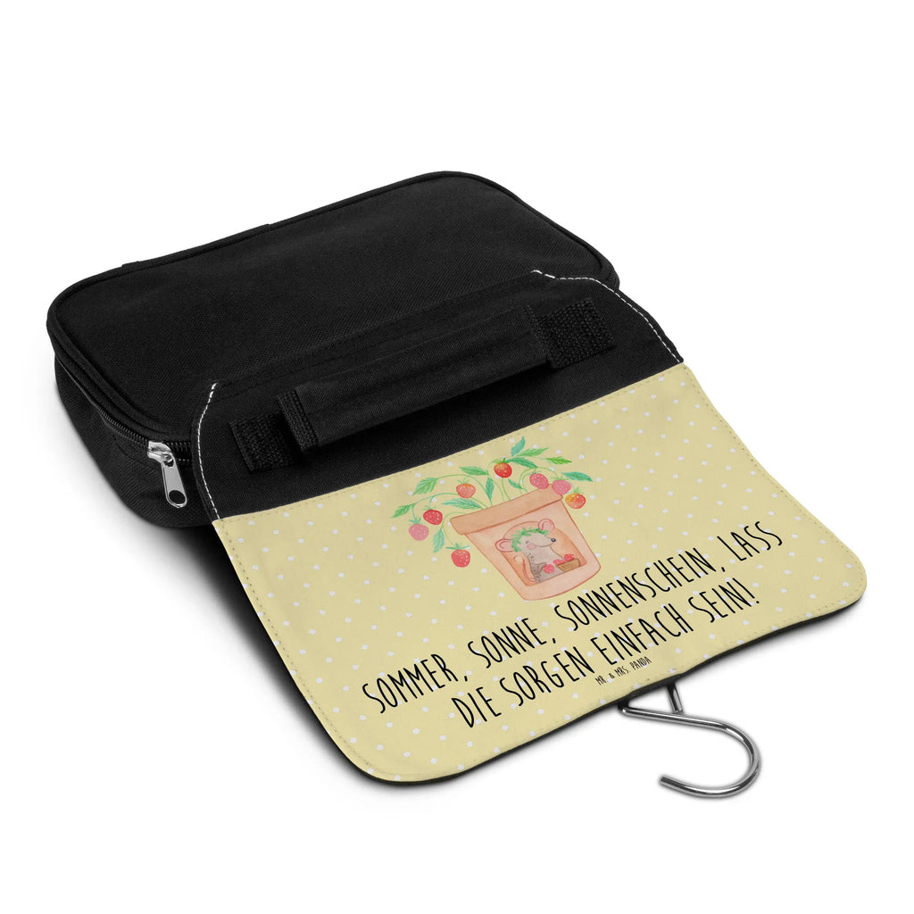 Wash bag Sommer, Sonne, Sonnenschein, lass die Sorgen einfach sein! Kulturbeutel, Zum Aufhängen, Waschtasche, Kosmetiktasche, Damen, Herren, Aufbewahrungstasche, Schminktasche, Kosmetikbeutel, Organizer, Kulturtasche, Schminkutensil, Sommer, Sommermotive, Urlaubsmotive, Produkte für Urlauber, Sommer Produkte