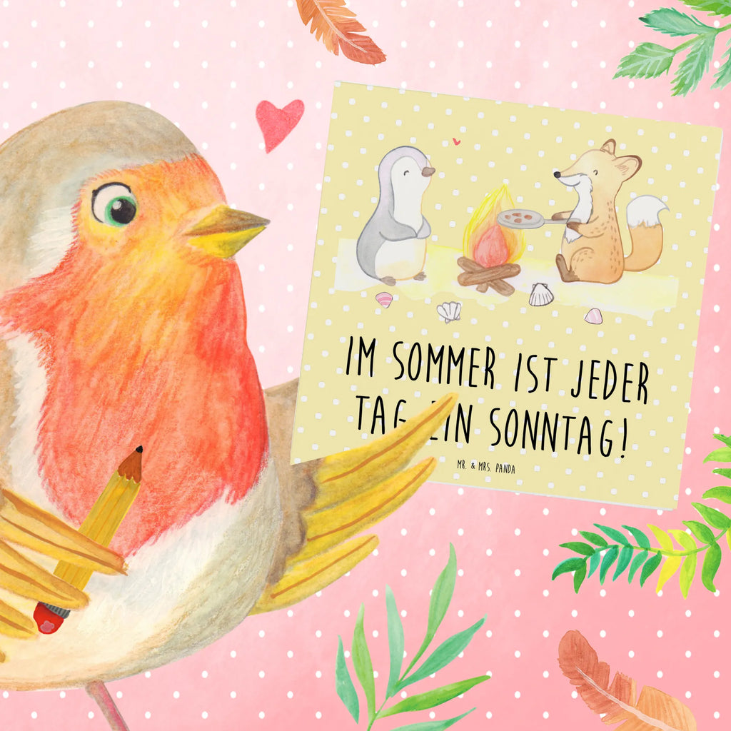 Deluxe Karte Sommer Sonntag Karte, Grußkarte, Klappkarte, Einladungskarte, Glückwunschkarte, Hochzeitskarte, Geburtstagskarte, Hochwertige Grußkarte, Hochwertige Klappkarte, Sommer, Sommermotive, Urlaubsmotive, Produkte für Urlauber, Sommer Produkte