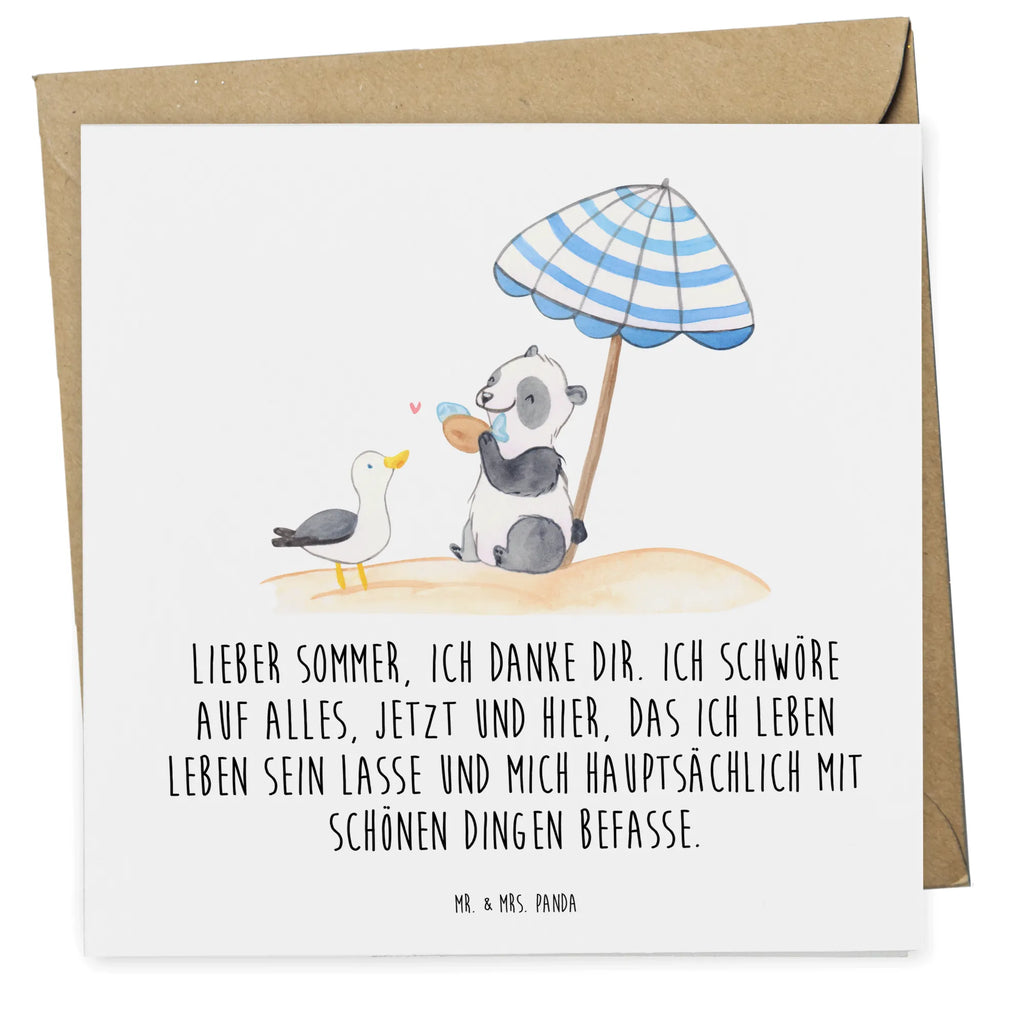 Deluxe Karte Lieber Sommer Karte, Grußkarte, Klappkarte, Einladungskarte, Glückwunschkarte, Hochzeitskarte, Geburtstagskarte, Hochwertige Grußkarte, Hochwertige Klappkarte, Sommer, Sommermotive, Urlaubsmotive, Produkte für Urlauber, Sommer Produkte