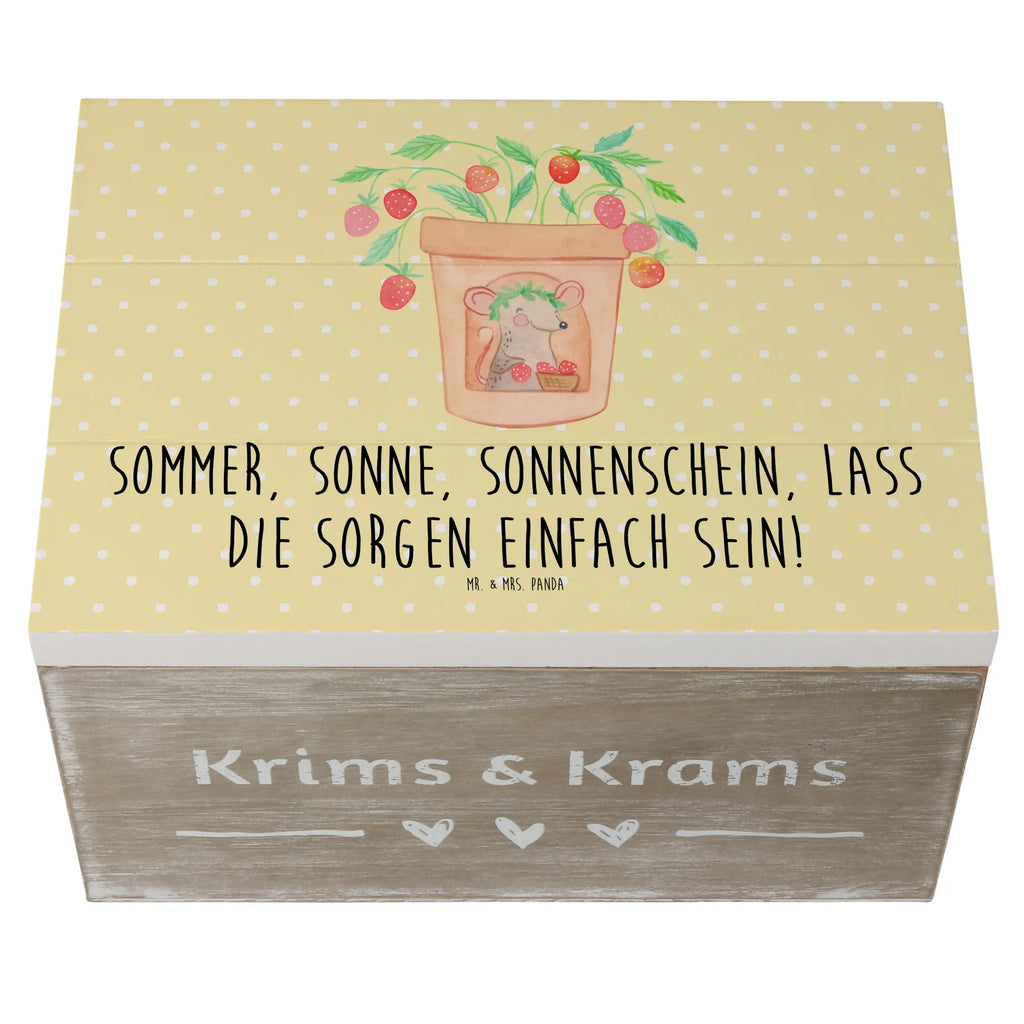 Holzkiste Sommerfreude Holzkiste, Kiste, Schatzkiste, Truhe, Schatulle, XXL, Erinnerungsbox, Erinnerungskiste, Dekokiste, Aufbewahrungsbox, Geschenkbox, Geschenkdose, Sommer, Sommermotive, Urlaubsmotive, Produkte für Urlauber, Sommer Produkte