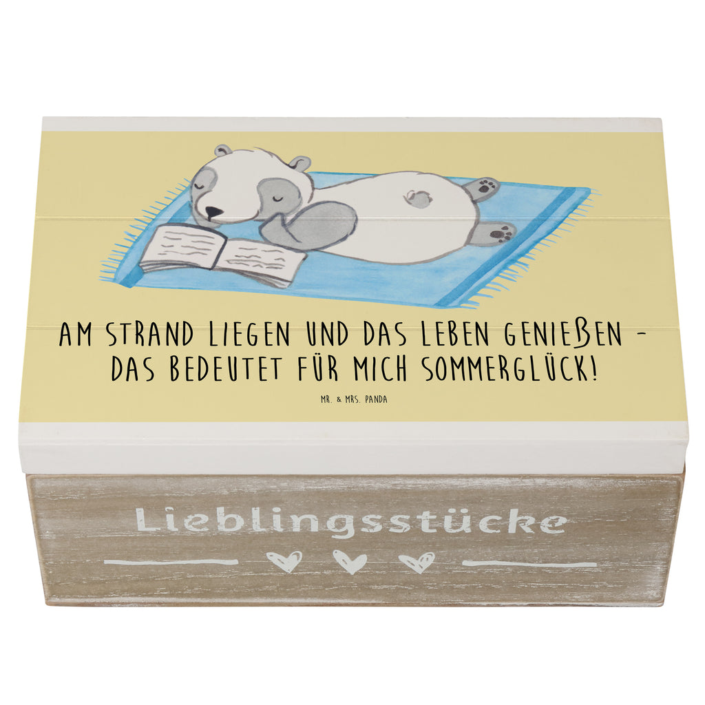 Holzkiste Sommerglück Holzkiste, Kiste, Schatzkiste, Truhe, Schatulle, XXL, Erinnerungsbox, Erinnerungskiste, Dekokiste, Aufbewahrungsbox, Geschenkbox, Geschenkdose, Sommer, Sommermotive, Urlaubsmotive, Produkte für Urlauber, Sommer Produkte