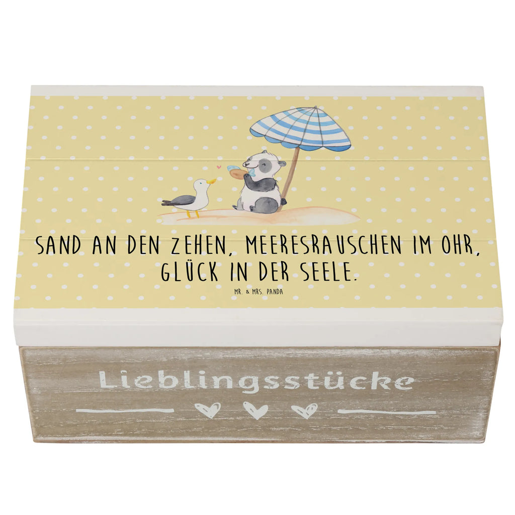 Holzkiste Sommer Meer Glück Holzkiste, Kiste, Schatzkiste, Truhe, Schatulle, XXL, Erinnerungsbox, Erinnerungskiste, Dekokiste, Aufbewahrungsbox, Geschenkbox, Geschenkdose, Sommer, Sommermotive, Urlaubsmotive, Produkte für Urlauber, Sommer Produkte