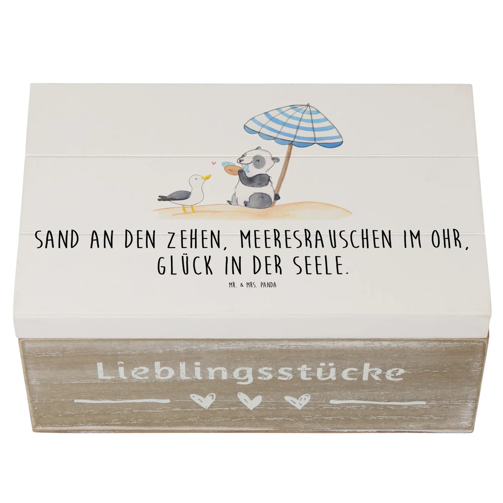 Holzkiste Sommer Meer Glück Holzkiste, Kiste, Schatzkiste, Truhe, Schatulle, XXL, Erinnerungsbox, Erinnerungskiste, Dekokiste, Aufbewahrungsbox, Geschenkbox, Geschenkdose, Sommer, Sommermotive, Urlaubsmotive, Produkte für Urlauber, Sommer Produkte