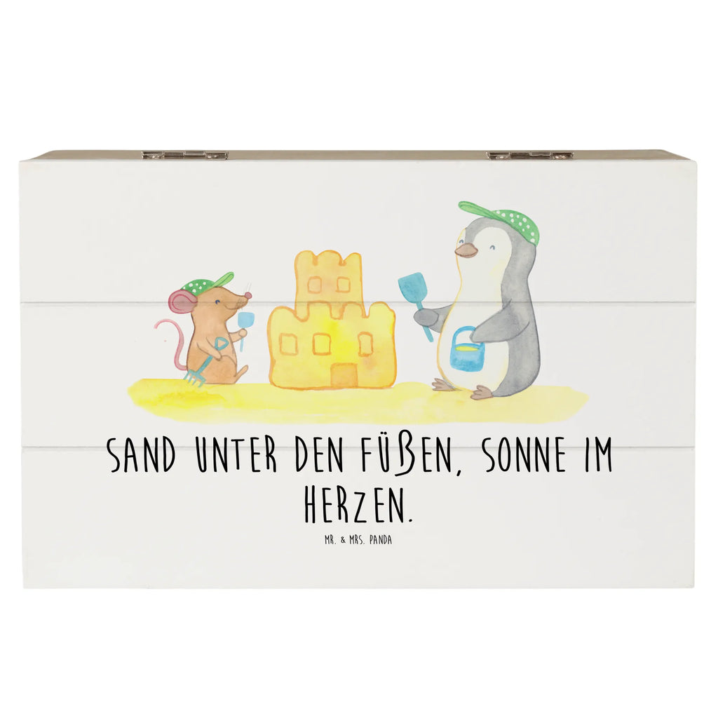 Holzkiste Sommer Meer Strand Holzkiste, Kiste, Schatzkiste, Truhe, Schatulle, XXL, Erinnerungsbox, Erinnerungskiste, Dekokiste, Aufbewahrungsbox, Geschenkbox, Geschenkdose, Sommer, Sommermotive, Urlaubsmotive, Produkte für Urlauber, Sommer Produkte