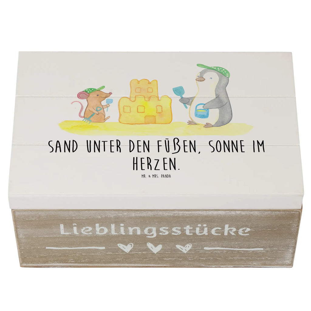 Holzkiste Sommer Meer Strand Holzkiste, Kiste, Schatzkiste, Truhe, Schatulle, XXL, Erinnerungsbox, Erinnerungskiste, Dekokiste, Aufbewahrungsbox, Geschenkbox, Geschenkdose, Sommer, Sommermotive, Urlaubsmotive, Produkte für Urlauber, Sommer Produkte