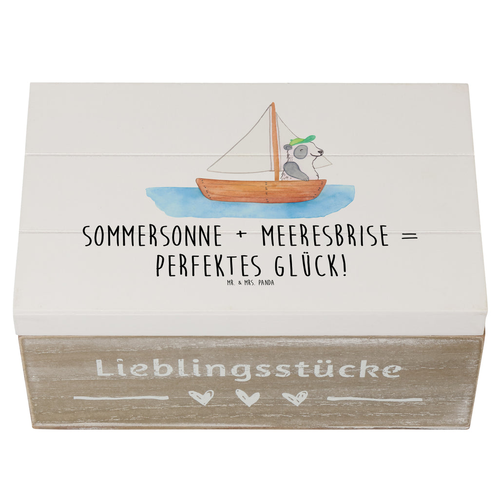 Holzkiste Sommer Meer Glück Holzkiste, Kiste, Schatzkiste, Truhe, Schatulle, XXL, Erinnerungsbox, Erinnerungskiste, Dekokiste, Aufbewahrungsbox, Geschenkbox, Geschenkdose, Sommer, Sommermotive, Urlaubsmotive, Produkte für Urlauber, Sommer Produkte