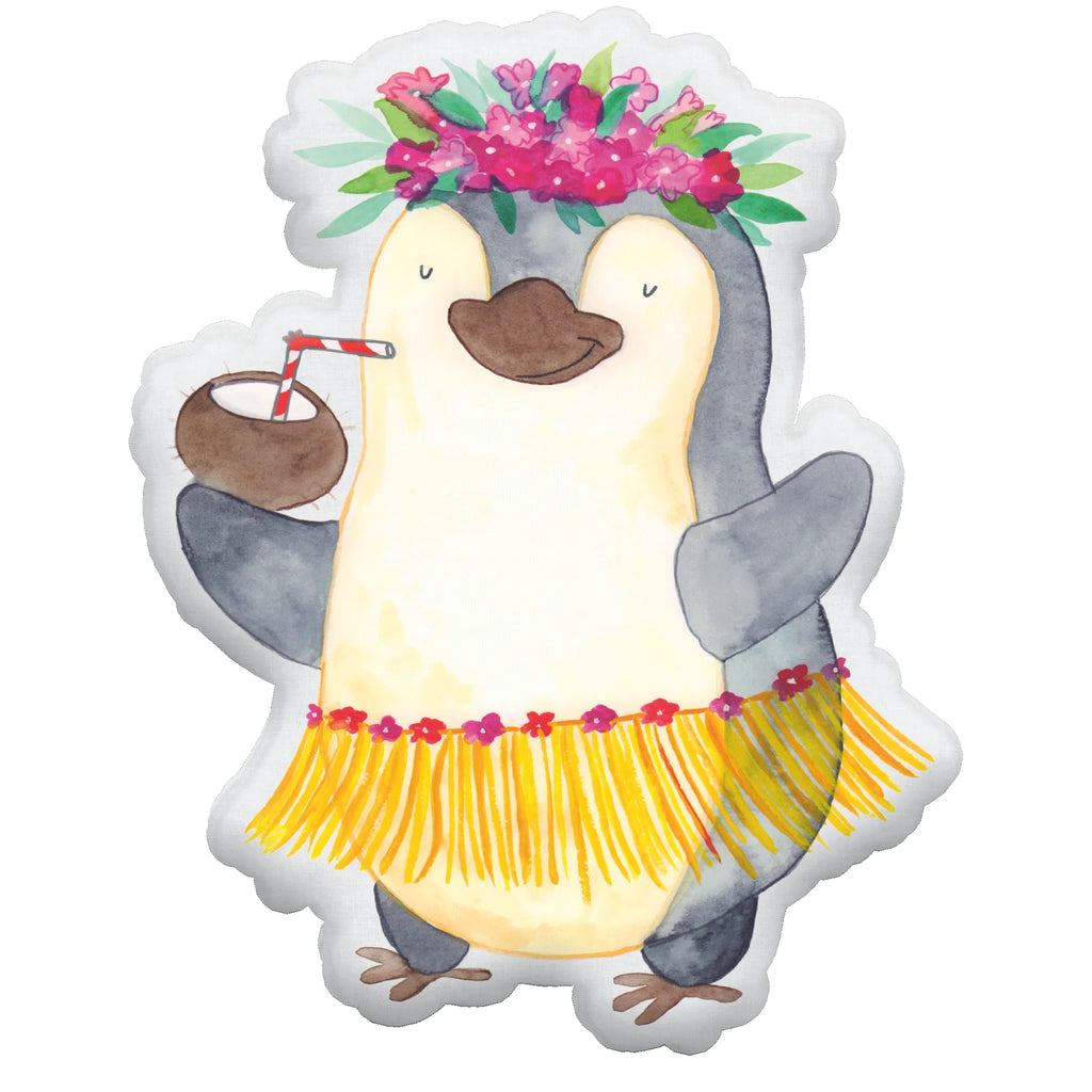 Personalisiertes Tierkissen Pinguin Kokosnuss Personalisiertes Tierkissen, Pinguin, Aloha, Hawaii, Urlaub, Kokosnuss, Pinguine