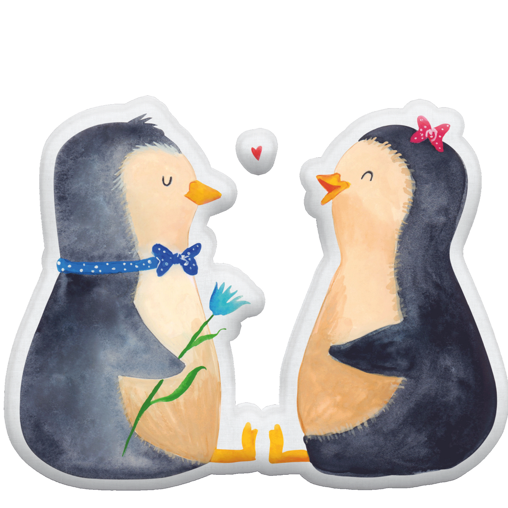 Personalisiertes Tierkissen Pinguin Pärchen Personalisiertes Tierkissen, Pinguin, Pinguine, Liebe, Liebespaar, Liebesbeweis, Liebesgeschenk, Verlobung, Jahrestag, Hochzeitstag, Hochzeit, Hochzeitsgeschenk, große Liebe, Traumpaar