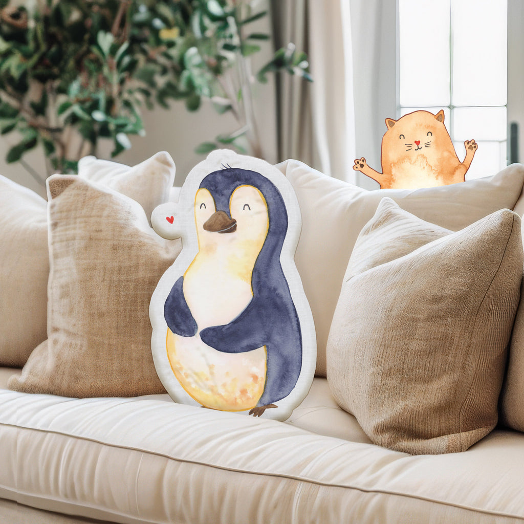 Personalisiertes Tierkissen Pinguin Diät Personalisiertes Tierkissen, Pinguin, Pinguine, Diät, Abnehmen, Abspecken, Gewicht, Motivation, Selbstliebe, Körperliebe, Selbstrespekt