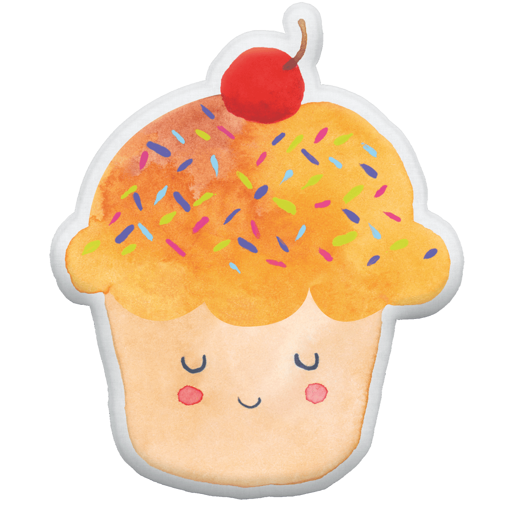 Kissen Kuscheltier Cupcake Tierkissen, Kuscheltier, Plüschtier, Tiermotive, Gute Laune, lustige Sprüche, Tiere, Cupcakes, Muffin, Wunder, Küche Deko, Küche Spruch, Backen Geschenk, Geschenk Koch, Motivation Sprüche