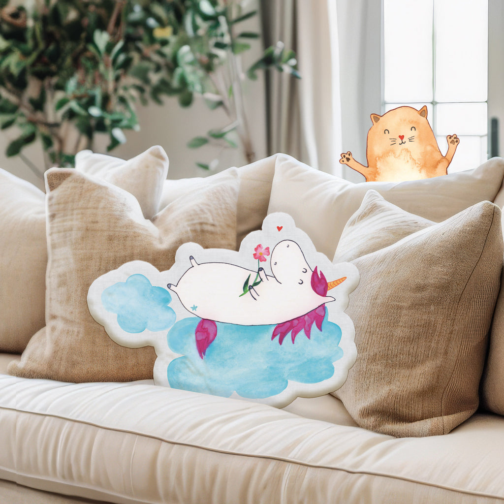 Kissen Kuscheltier Einhorn Verliebt Tierkissen, Kuscheltier, Plüschtier, Einhorn, Einhörner, Einhorn Deko, Pegasus, Unicorn, verliebt, Liebe, Liebesbeweis, Freundin, Wolke