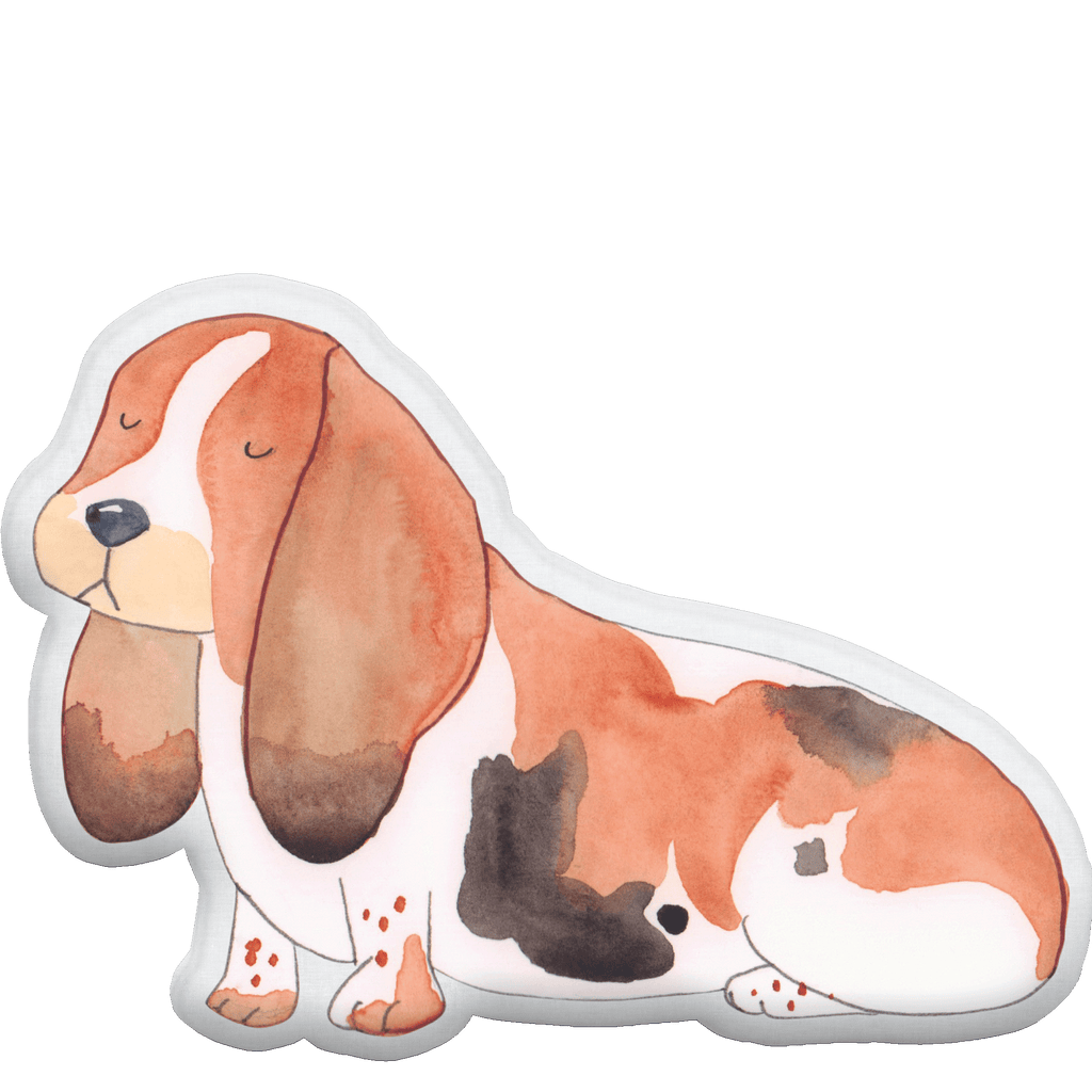 Kissen Kuscheltier Hund Basset Hound Tierkissen, Kuscheltier, Plüschtier, Hund, Hundemotiv, Haustier, Hunderasse, Tierliebhaber, Hundebesitzer, Sprüche, Basset Hound, Basset, Hundeliebe, kinderlos