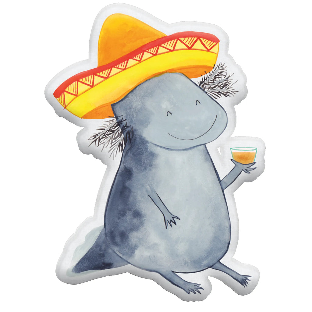 Animal Pillow axolotl tequila Tierkissen, Kuscheltier, Plüschtier, Tier, Stofftier, Axolotl, Molch, Mexico, Mexiko, Sombrero, Zitrone, Tequila, Motivation, Spruch, Schwanzlurch, Lurch, Lurche, Axolot, Feuerdrache, Feuersalamander
