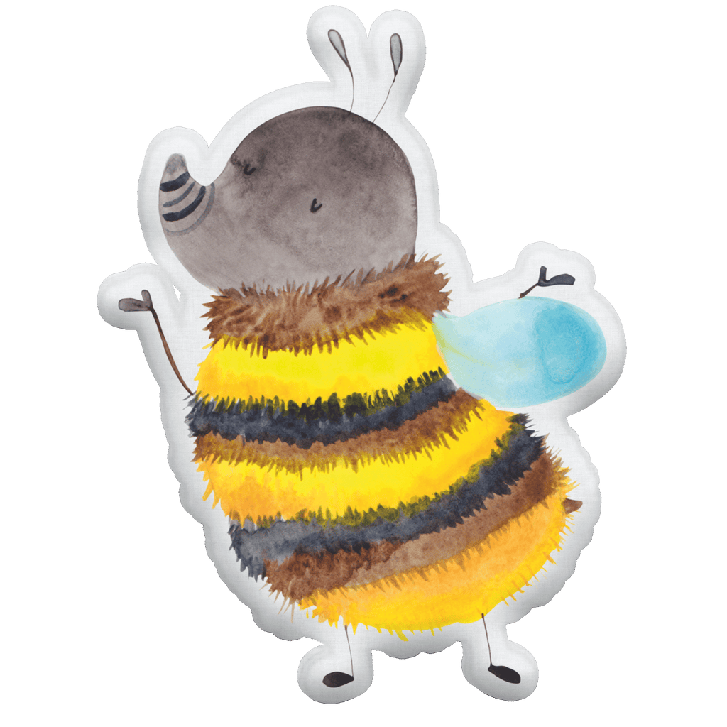 Kissen Kuscheltier Hummel flauschig Tierkissen, Kuscheltier, Plüschtier, Tiermotive, Gute Laune, lustige Sprüche, Tiere, Hummel, Flauschig, Biene, Blume, Natur