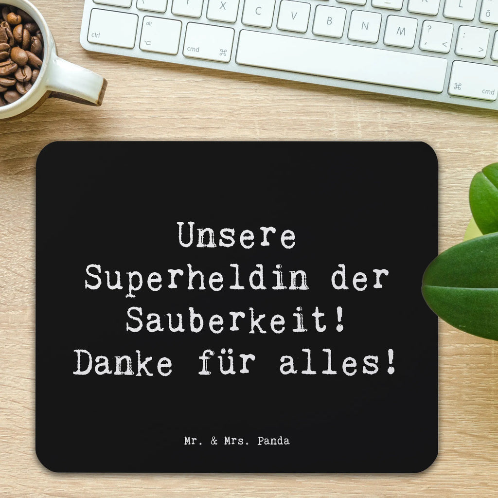 Mauspad Spruch Putzfrau Superheldin Mousepad, Computer zubehör, Büroausstattung, PC Zubehör, Arbeitszimmer, Mauspad, Einzigartiges Mauspad, Designer Mauspad, Mausunterlage, Mauspad Büro