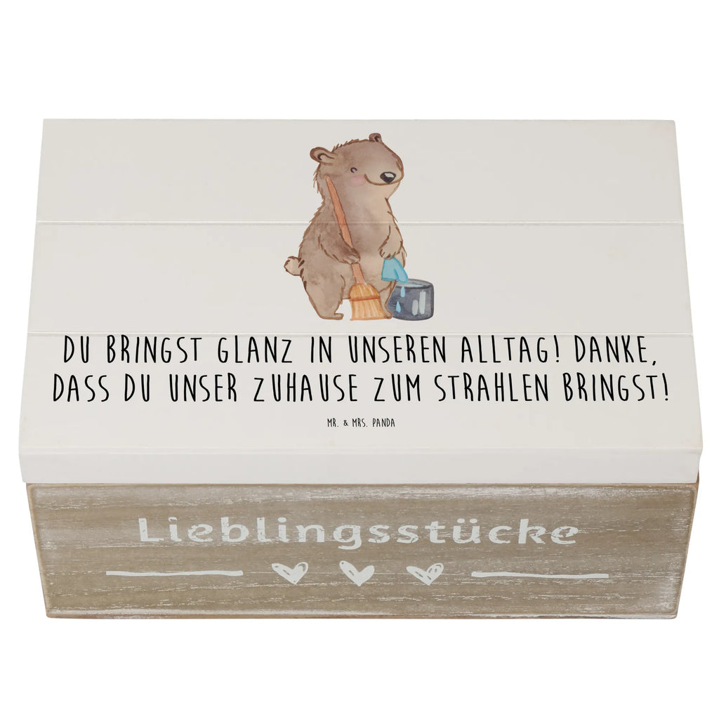 Holzkiste Glanz Putzfrau Holzkiste, Kiste, Schatzkiste, Truhe, Schatulle, XXL, Erinnerungsbox, Erinnerungskiste, Dekokiste, Aufbewahrungsbox, Geschenkbox, Geschenkdose