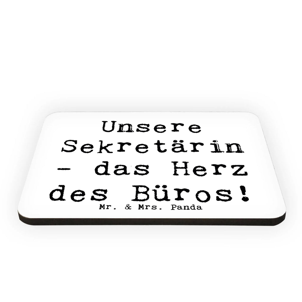 Magnet Unsere Sekretärin - das Herz des Büros! Kühlschrankmagnet, Pinnwandmagnet, Souvenir Magnet, Motivmagnete, Dekomagnet, Whiteboard Magnet, Notiz Magnet, Kühlschrank Dekoration