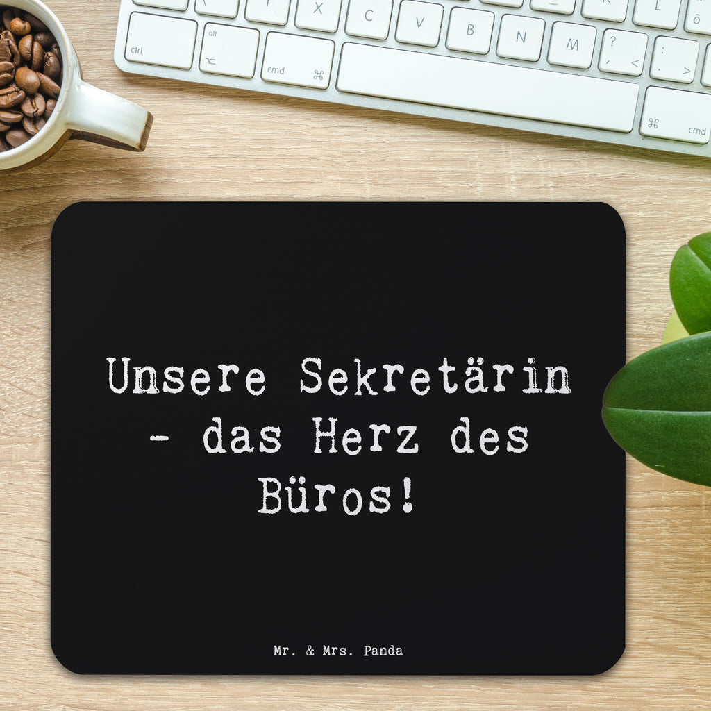 Mauspad Spruch Sekretärin Herz Mousepad, Computer zubehör, Büroausstattung, PC Zubehör, Arbeitszimmer, Mauspad, Einzigartiges Mauspad, Designer Mauspad, Mausunterlage, Mauspad Büro