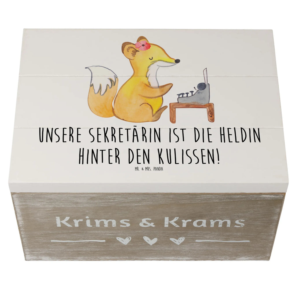 Holzkiste Sekretärin Heldin Holzkiste, Kiste, Schatzkiste, Truhe, Schatulle, XXL, Erinnerungsbox, Erinnerungskiste, Dekokiste, Aufbewahrungsbox, Geschenkbox, Geschenkdose