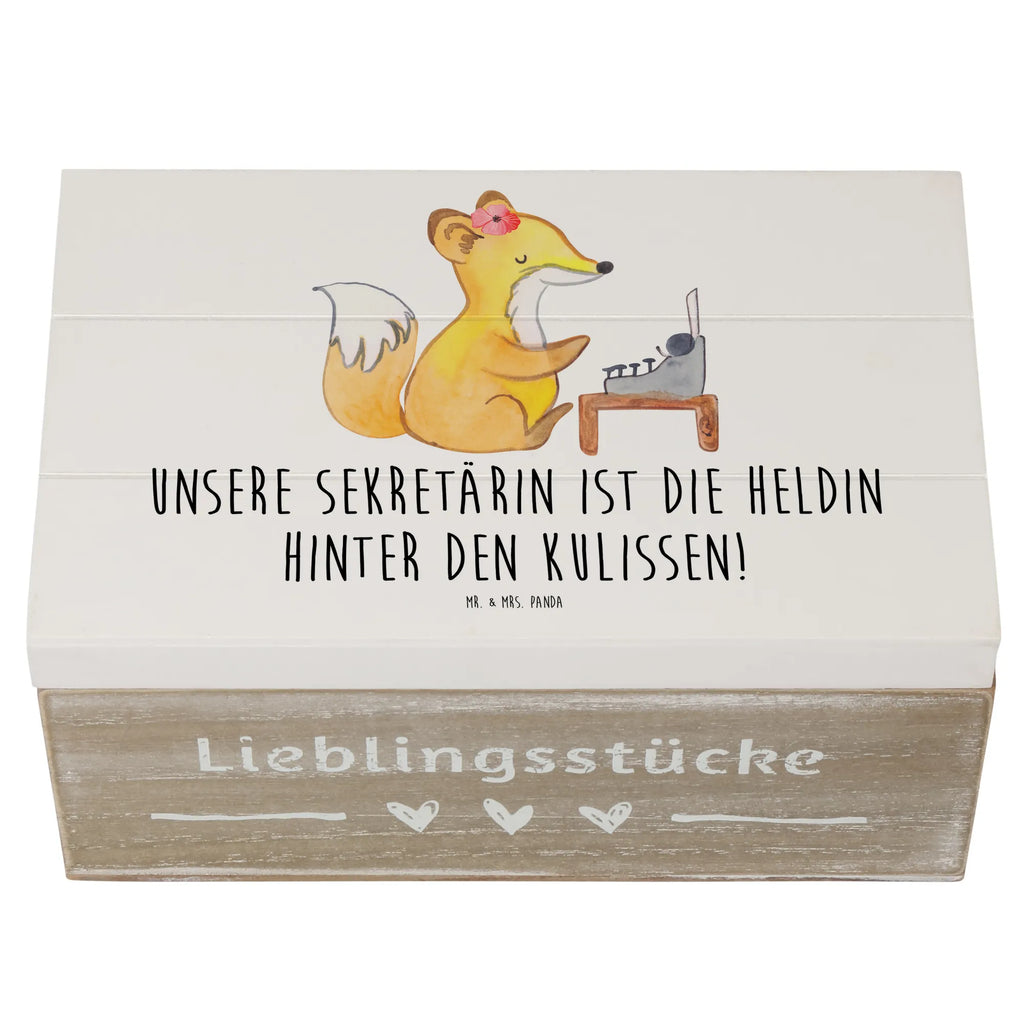 Holzkiste Sekretärin Heldin Holzkiste, Kiste, Schatzkiste, Truhe, Schatulle, XXL, Erinnerungsbox, Erinnerungskiste, Dekokiste, Aufbewahrungsbox, Geschenkbox, Geschenkdose