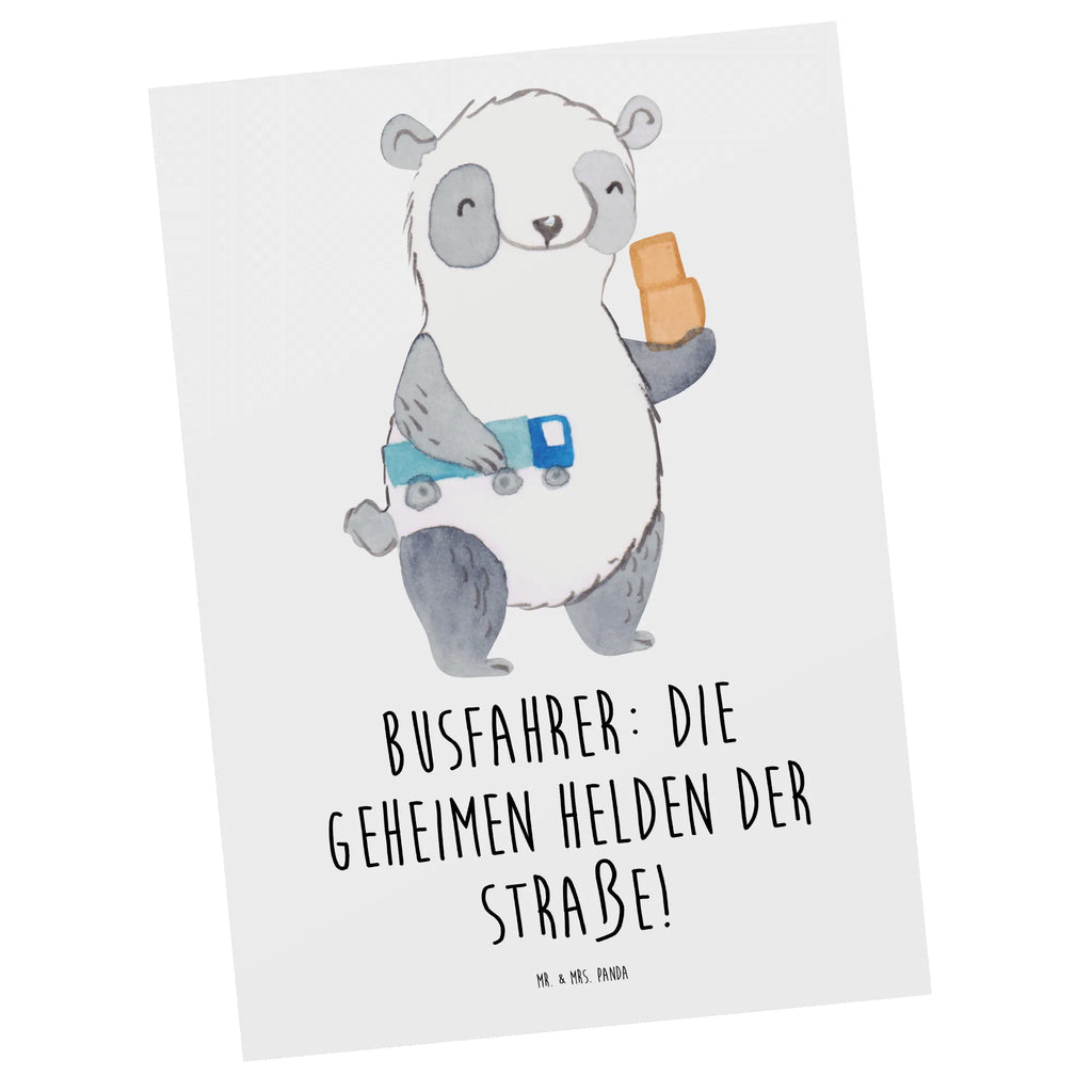 Postkarte Busfahrer Helden Postkarte, Karte, Geschenkkarte, Grußkarte, Einladung, Ansichtskarte, Geburtstagskarte, Einladungskarte, Dankeskarte, Ansichtskarten, Einladung Geburtstag, Einladungskarten Geburtstag