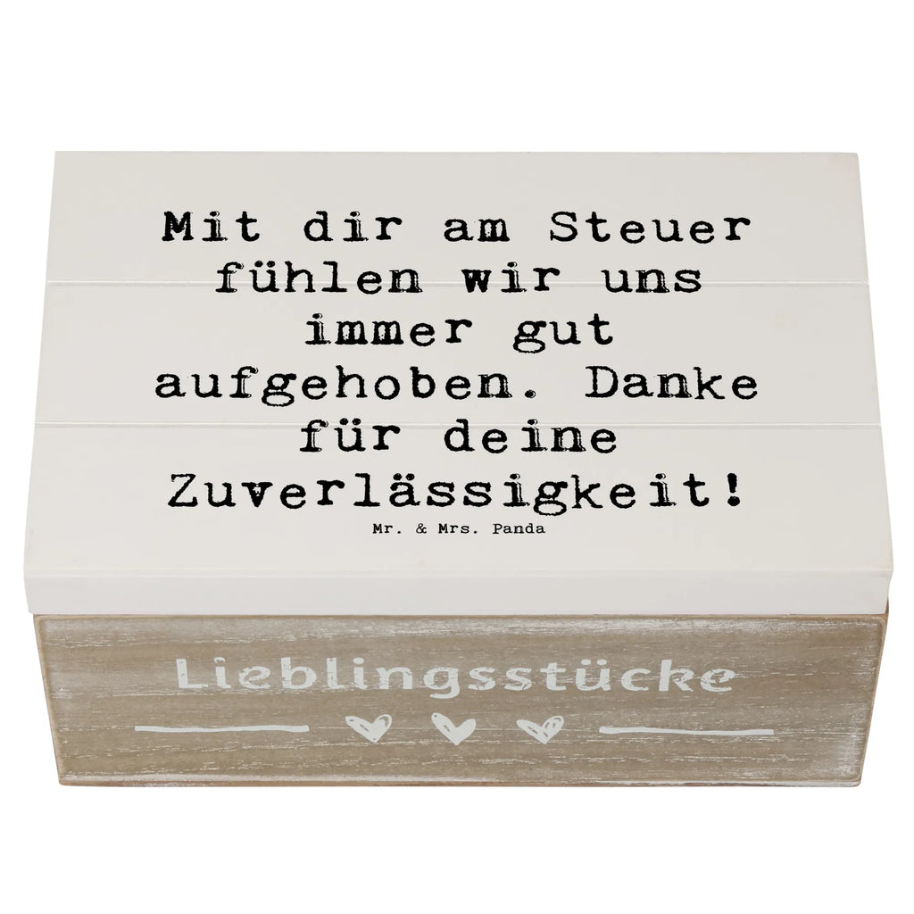 Holzkiste Mit dir am Steuer fühlen wir uns immer gut aufgehoben. Danke für deine Zuverlässigkeit! Holzkiste, Kiste, Schatzkiste, Truhe, Schatulle, XXL, Erinnerungsbox, Erinnerungskiste, Dekokiste, Aufbewahrungsbox, Geschenkbox, Geschenkdose