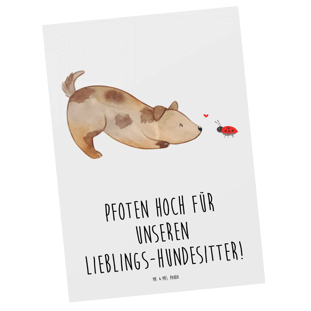 Postkarte Lieblings-Hundesitter Postkarte, Karte, Geschenkkarte, Grußkarte, Einladung, Ansichtskarte, Geburtstagskarte, Einladungskarte, Dankeskarte, Ansichtskarten, Einladung Geburtstag, Einladungskarten Geburtstag