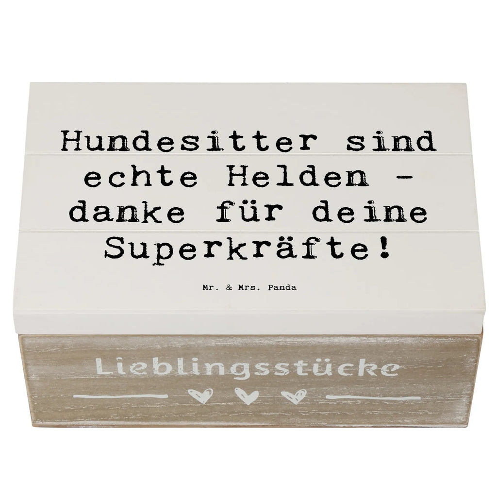 Holzkiste Hundesitter sind echte Helden - danke für deine Superkräfte! Holzkiste, Kiste, Schatzkiste, Truhe, Schatulle, XXL, Erinnerungsbox, Erinnerungskiste, Dekokiste, Aufbewahrungsbox, Geschenkbox, Geschenkdose