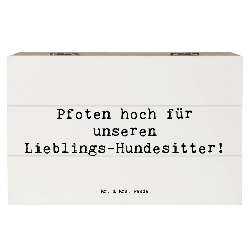 Holzkiste Pfoten hoch für unseren Lieblings-Hundesitter! Holzkiste, Kiste, Schatzkiste, Truhe, Schatulle, XXL, Erinnerungsbox, Erinnerungskiste, Dekokiste, Aufbewahrungsbox, Geschenkbox, Geschenkdose