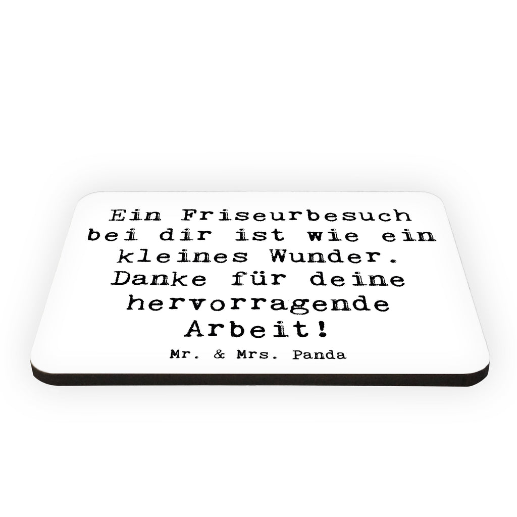 Magnet Ein Friseurbesuch bei dir ist wie ein kleines Wunder. Danke für deine hervorragende Arbeit! Kühlschrankmagnet, Pinnwandmagnet, Souvenir Magnet, Motivmagnete, Dekomagnet, Whiteboard Magnet, Notiz Magnet, Kühlschrank Dekoration