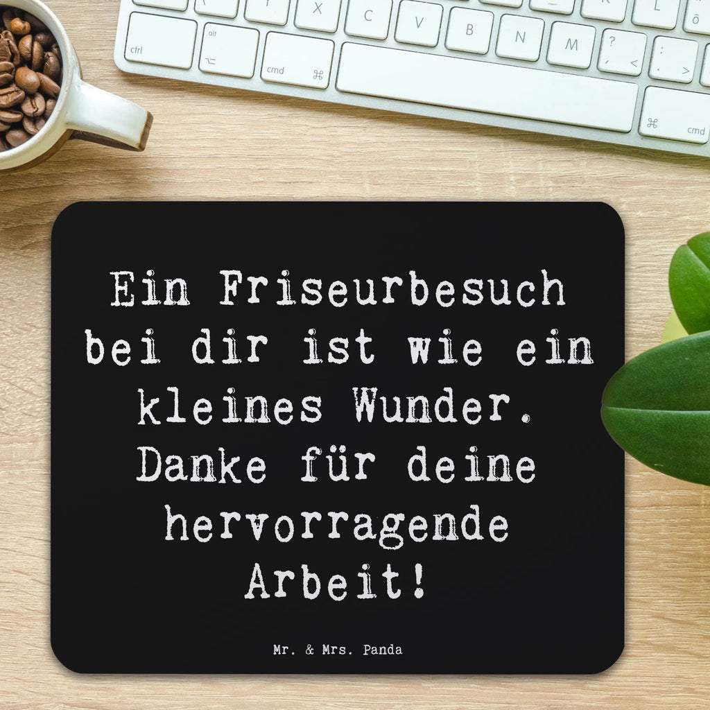 Mauspad Spruch Friseur Wunder Mousepad, Computer zubehör, Büroausstattung, PC Zubehör, Arbeitszimmer, Mauspad, Einzigartiges Mauspad, Designer Mauspad, Mausunterlage, Mauspad Büro