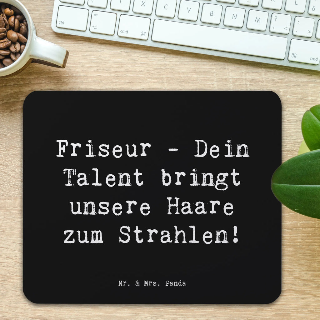 Mauspad Spruch Friseur Talent Mousepad, Computer zubehör, Büroausstattung, PC Zubehör, Arbeitszimmer, Mauspad, Einzigartiges Mauspad, Designer Mauspad, Mausunterlage, Mauspad Büro