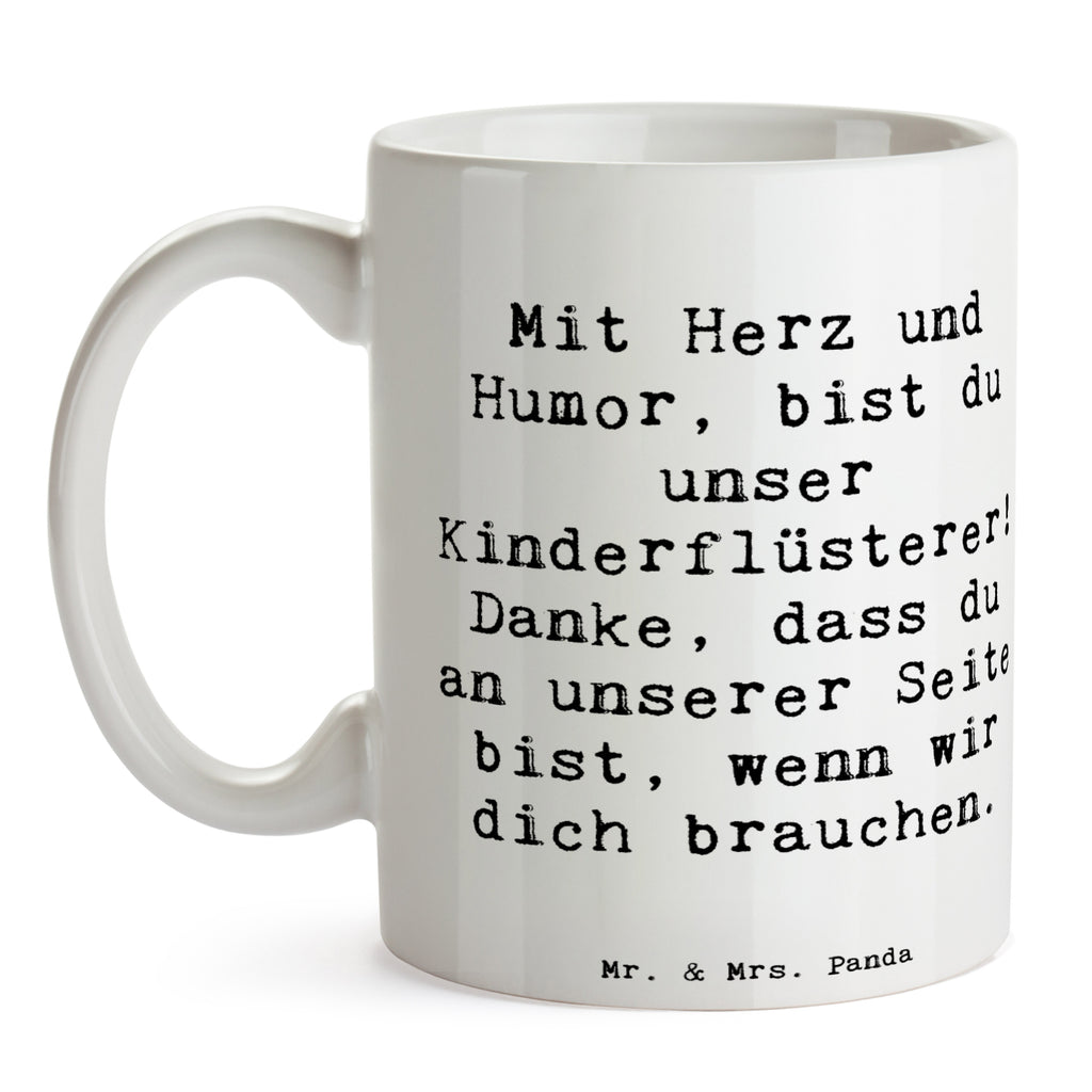 Tasse Spruch Baby-Sitter Engelflüsterer Tasse, Kaffeetasse, Teetasse, Becher, Kaffeebecher, Teebecher, Keramiktasse, Porzellantasse, Büro Tasse, Geschenk Tasse, Tasse Sprüche, Tasse Motive, Kaffeetassen, Tasse bedrucken, Designer Tasse, Cappuccino Tassen, Schöne Teetassen