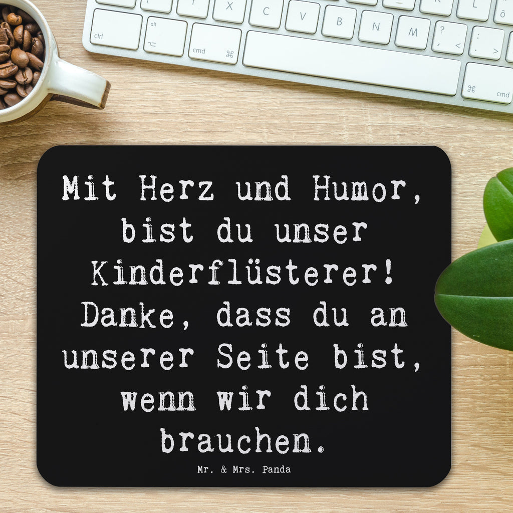 Mauspad Spruch Baby-Sitter Engelflüsterer Mousepad, Computer zubehör, Büroausstattung, PC Zubehör, Arbeitszimmer, Mauspad, Einzigartiges Mauspad, Designer Mauspad, Mausunterlage, Mauspad Büro