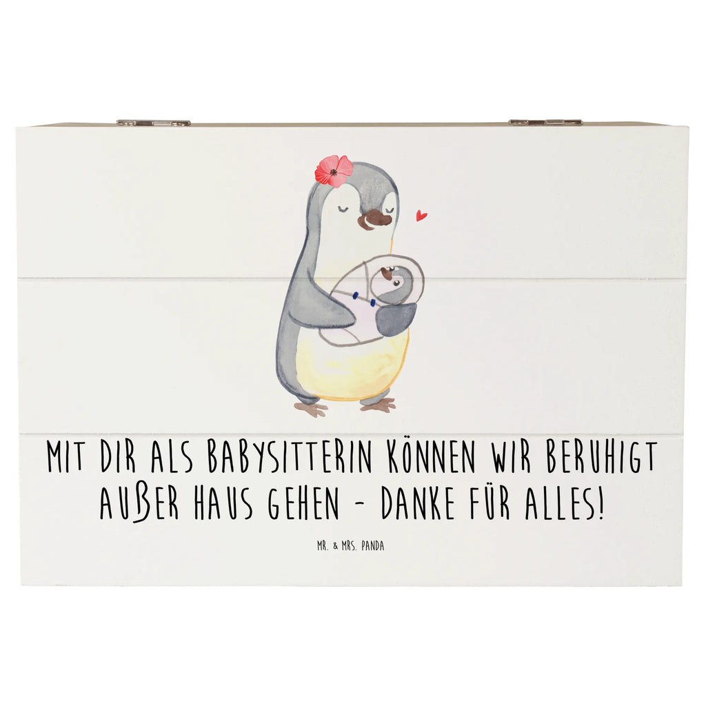 Holzkiste Babysitter Dank Holzkiste, Kiste, Schatzkiste, Truhe, Schatulle, XXL, Erinnerungsbox, Erinnerungskiste, Dekokiste, Aufbewahrungsbox, Geschenkbox, Geschenkdose