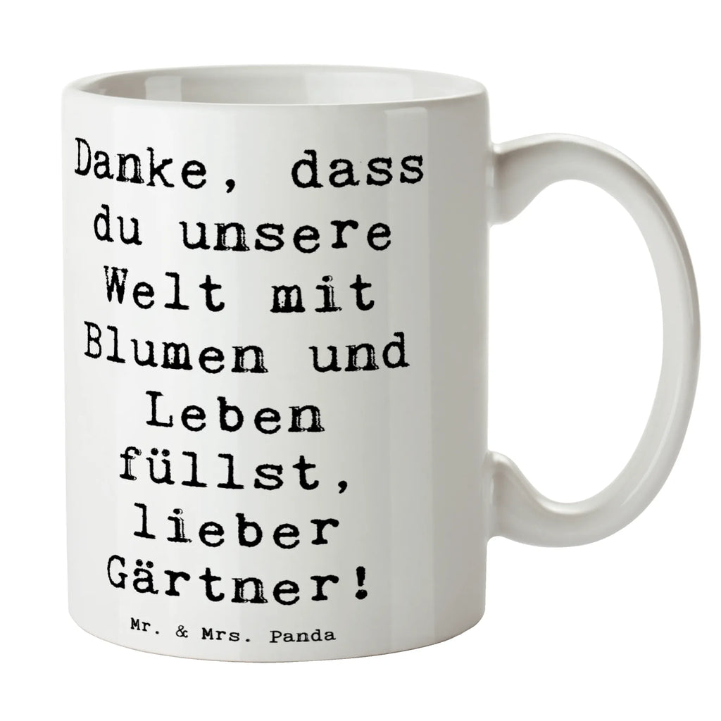 Tasse Spruch Gärtner Dankeschön Tasse, Kaffeetasse, Teetasse, Becher, Kaffeebecher, Teebecher, Keramiktasse, Porzellantasse, Büro Tasse, Geschenk Tasse, Tasse Sprüche, Tasse Motive, Kaffeetassen, Tasse bedrucken, Designer Tasse, Cappuccino Tassen, Schöne Teetassen